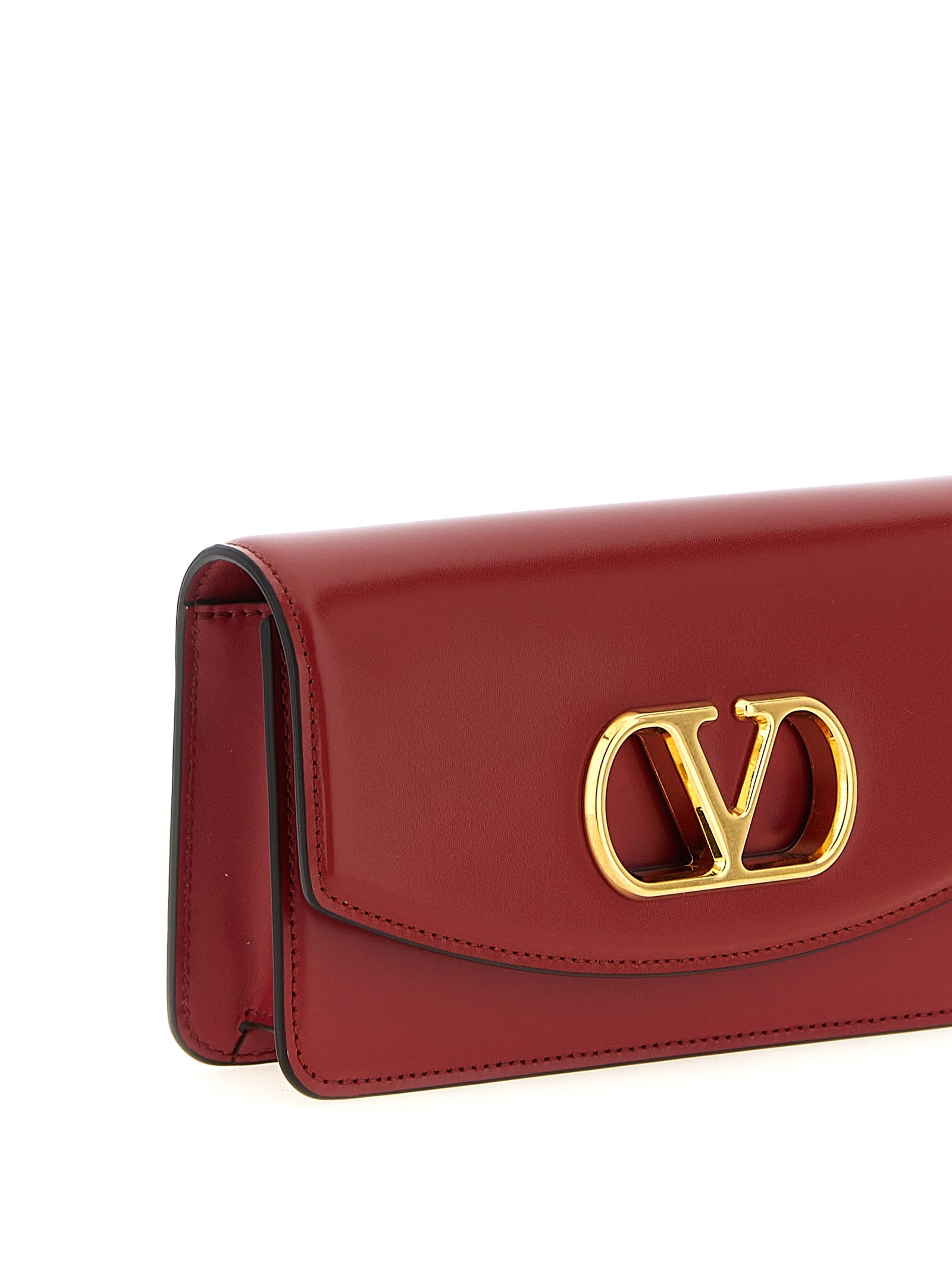 Valentino Garavani Multicolor Calfskin Clutch Bag Valentino Garavani