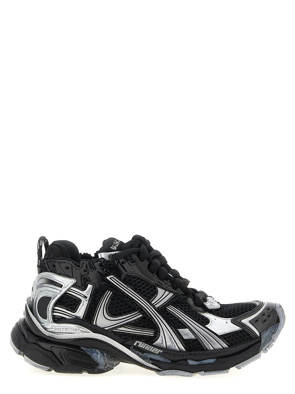 Balenciaga Black Polyethylene Athletic Sneakers Balenciaga