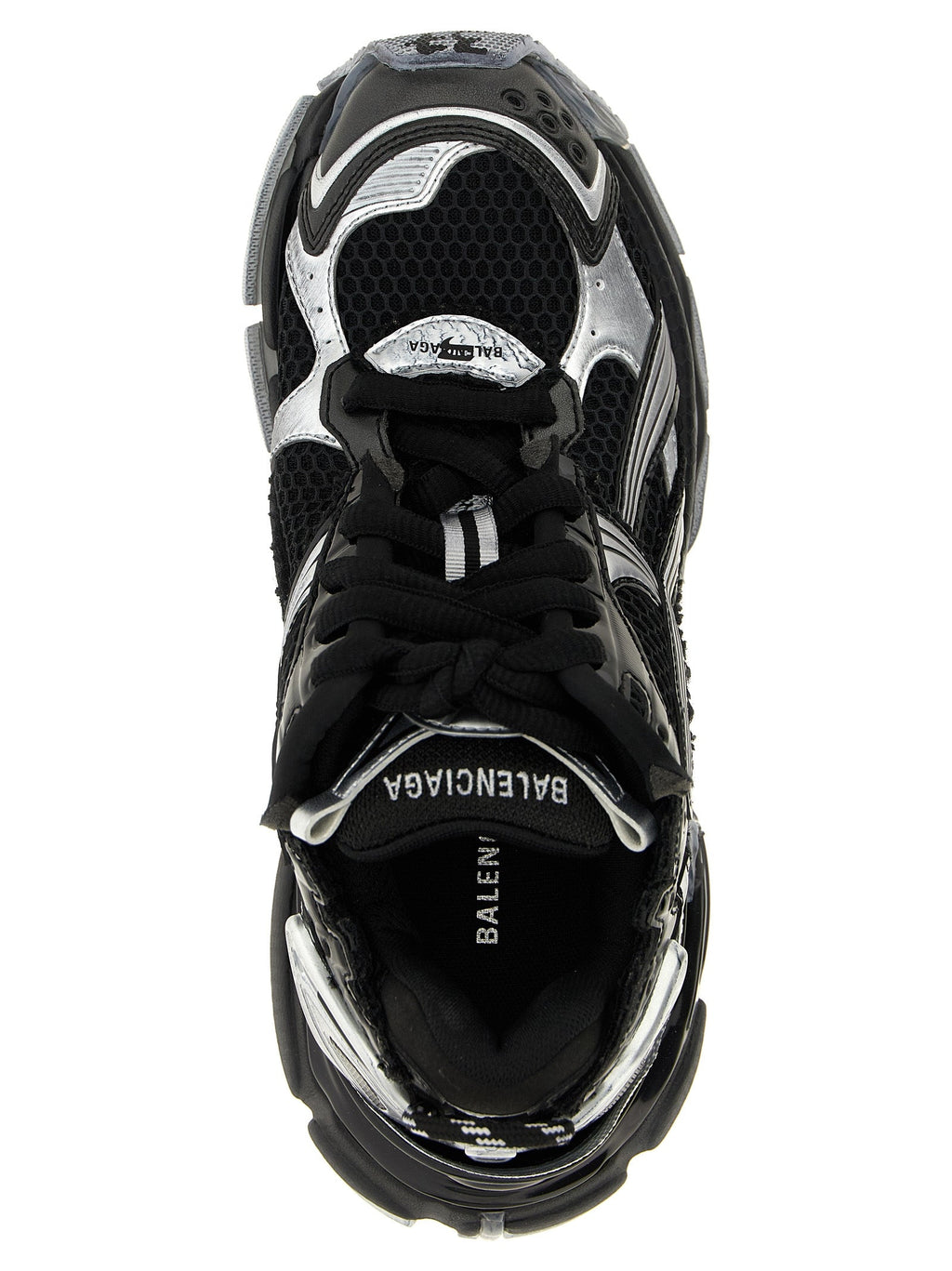 Balenciaga Black Polyethylene Athletic Sneakers Balenciaga
