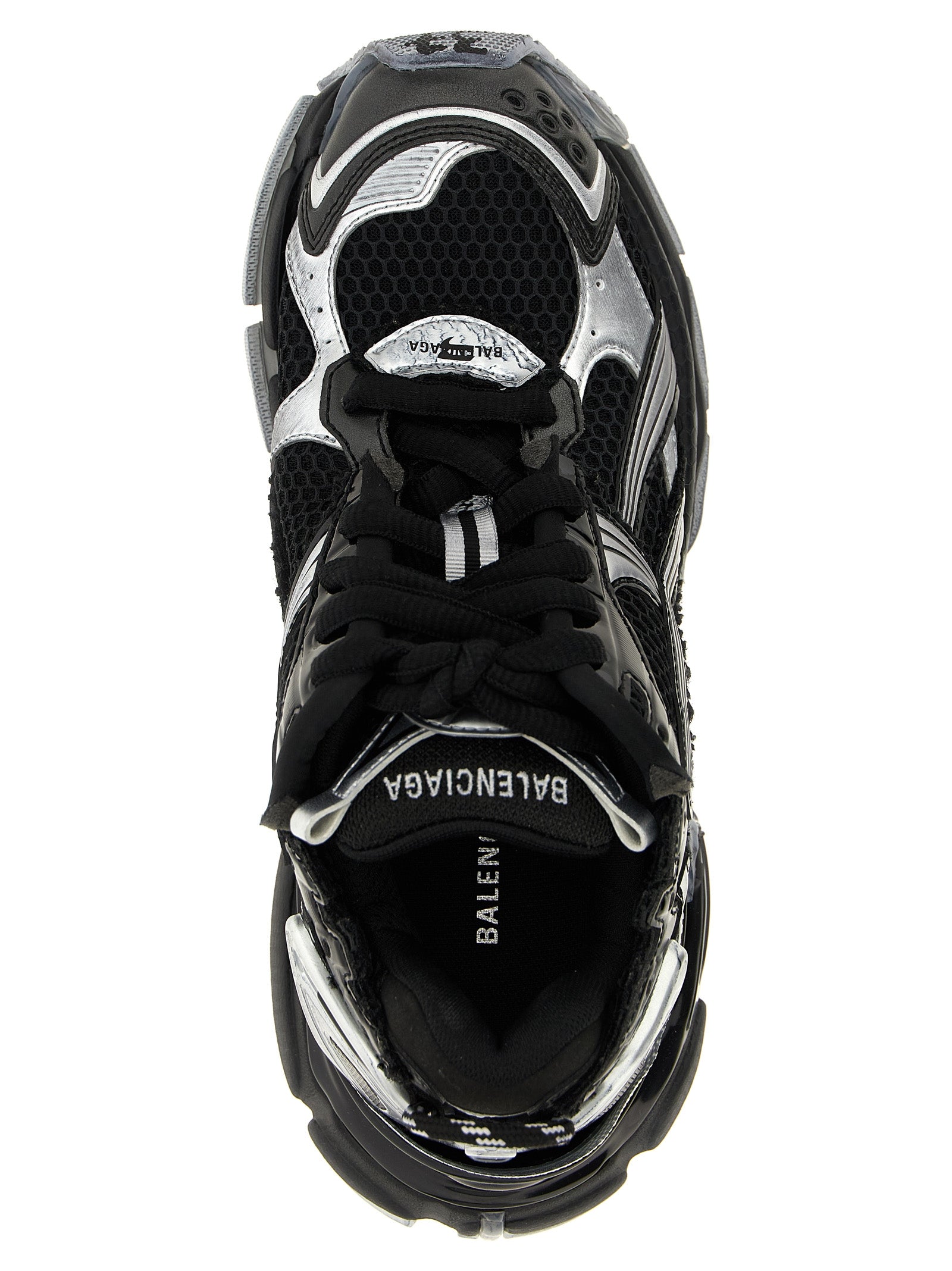 Balenciaga Black Polyethylene Athletic Sneakers Balenciaga