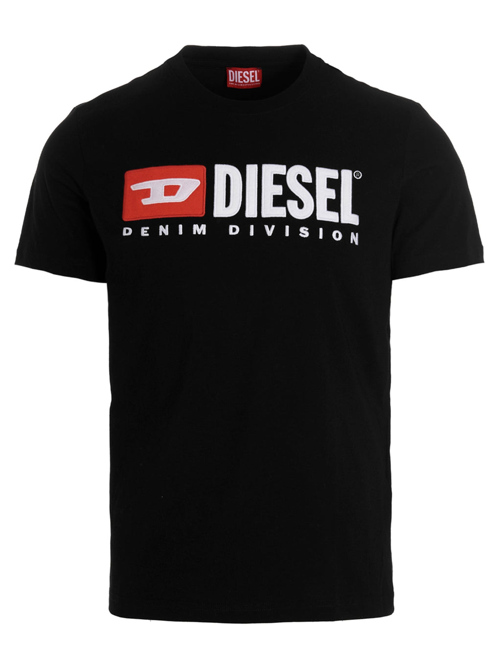 Diesel Black Cotton T-Shirt Diesel