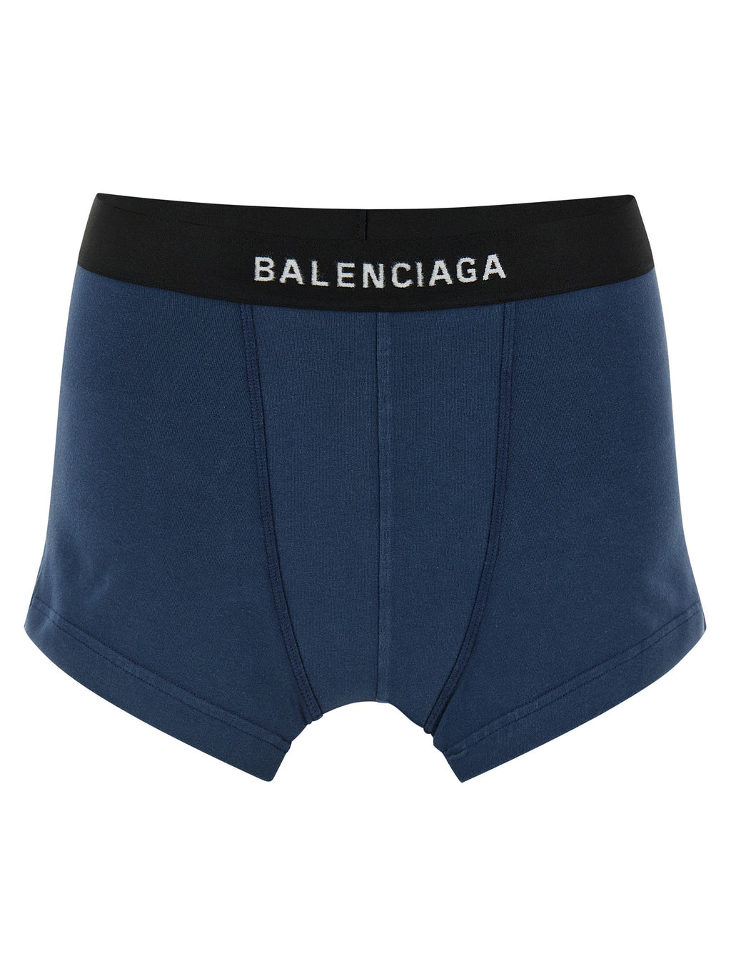 Balenciaga Blue Cotton Long Skirt Balenciaga