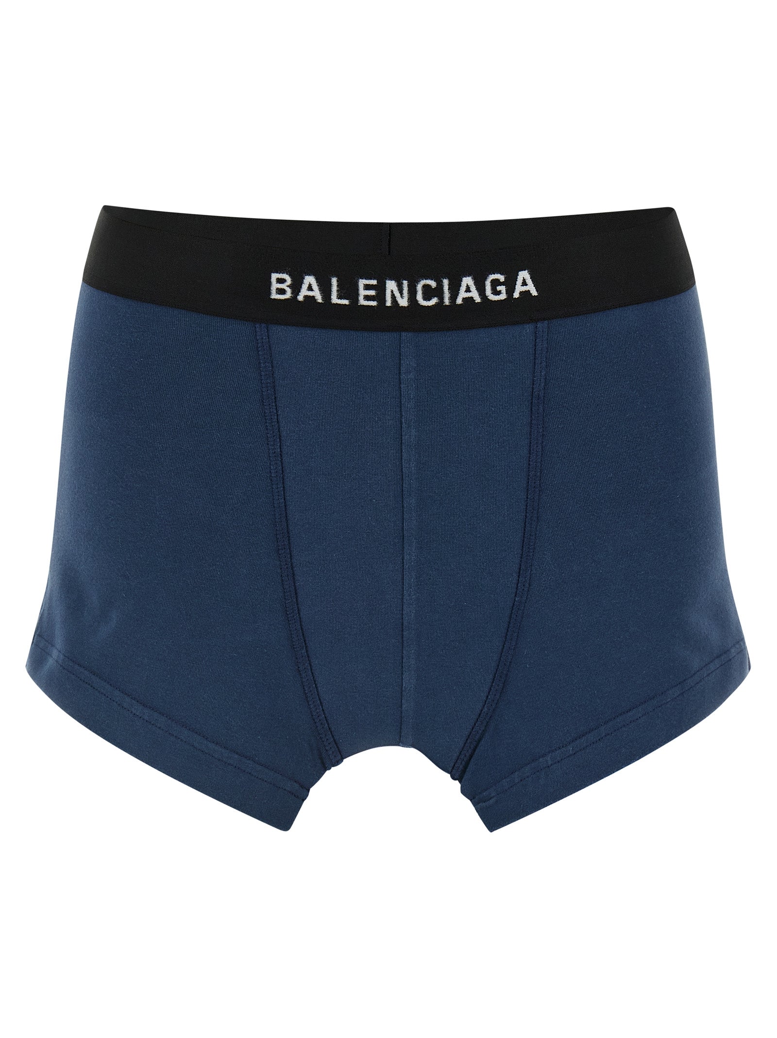 Balenciaga Blue Cotton Long Skirt Balenciaga