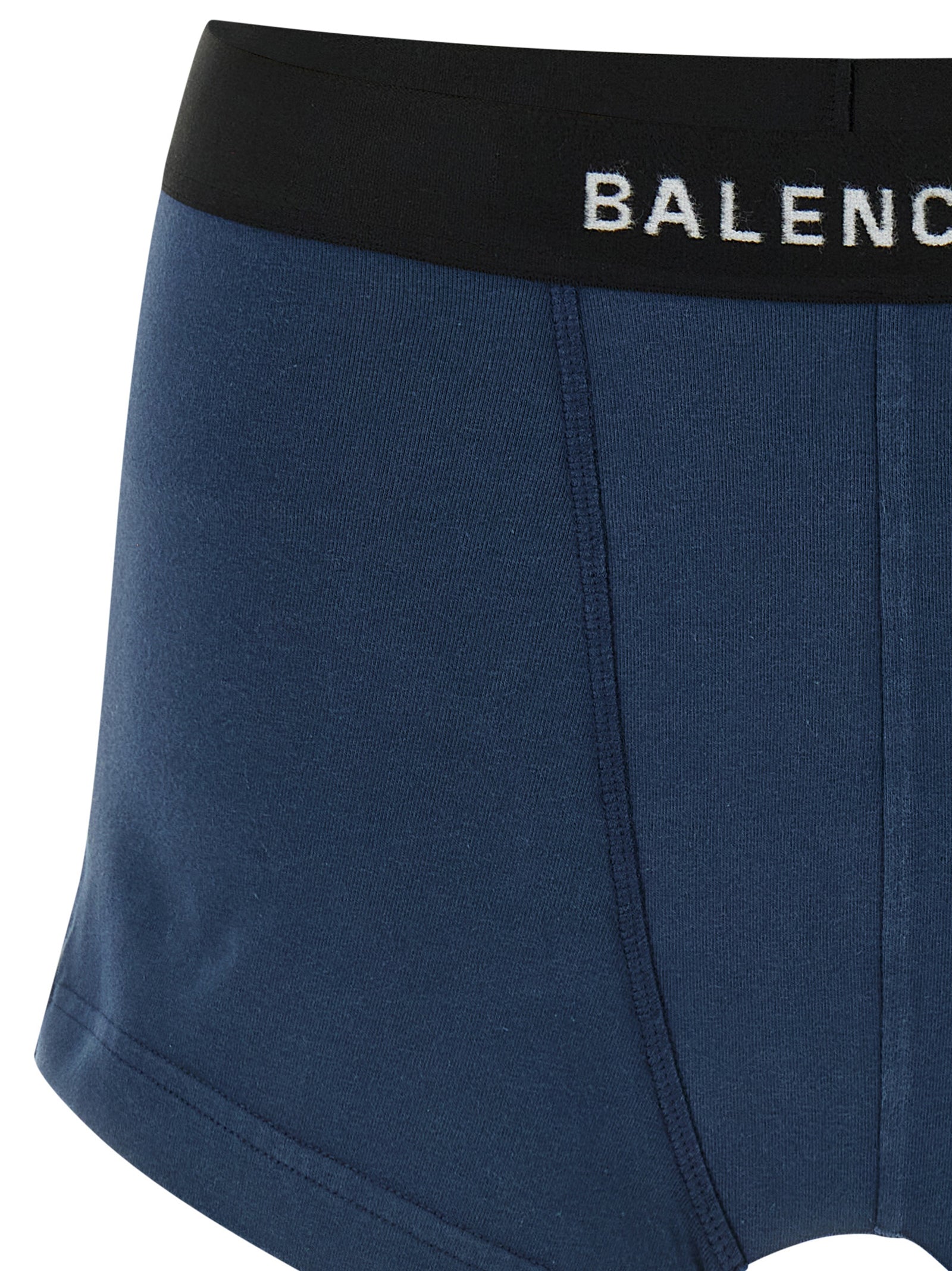 Balenciaga Blue Cotton Long Skirt Balenciaga