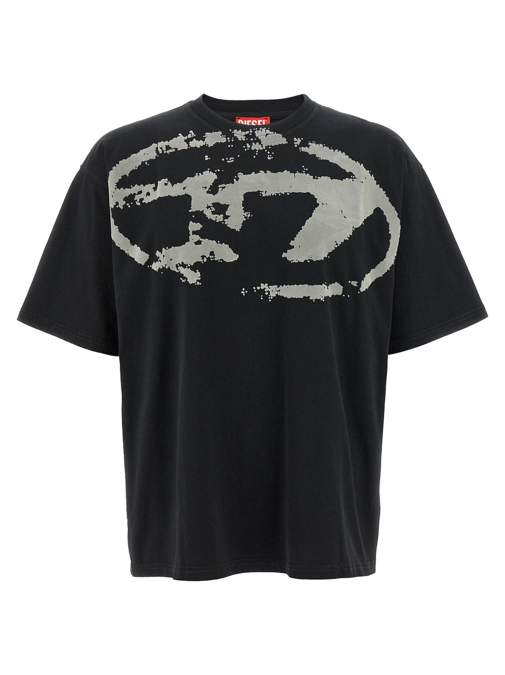 Diesel Black Cotton T-Shirt Diesel