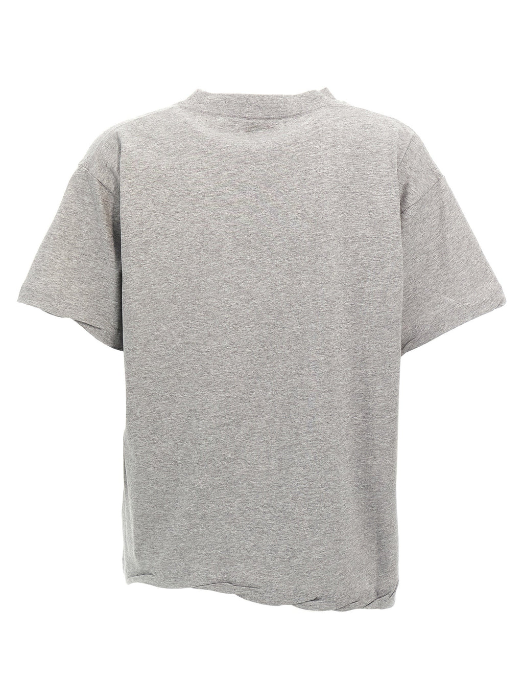 Balenciaga Gray Cotton T-Shirt Balenciaga