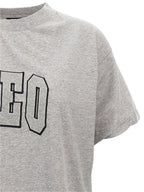 Balenciaga Gray Cotton T-Shirt Balenciaga