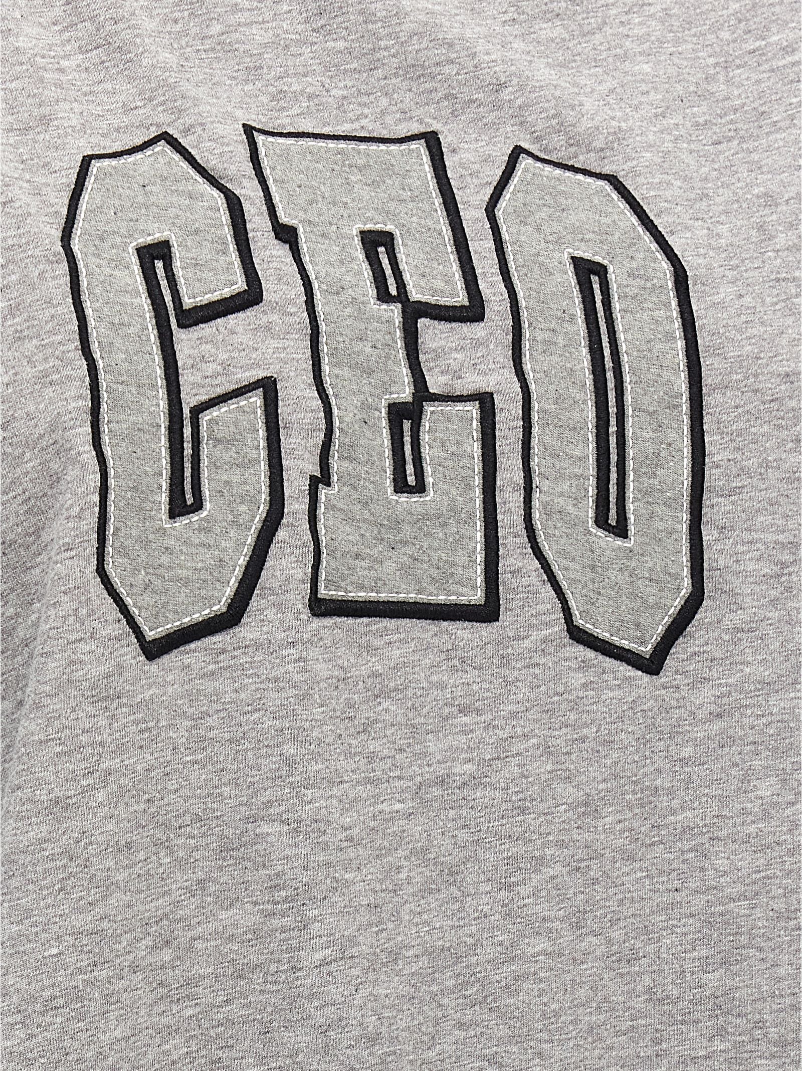 Balenciaga Gray Cotton T-Shirt Balenciaga