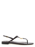 Fendi Purple Elastane Flat Sandals Fendi