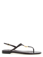 Fendi Purple Elastane Flat Sandals Fendi