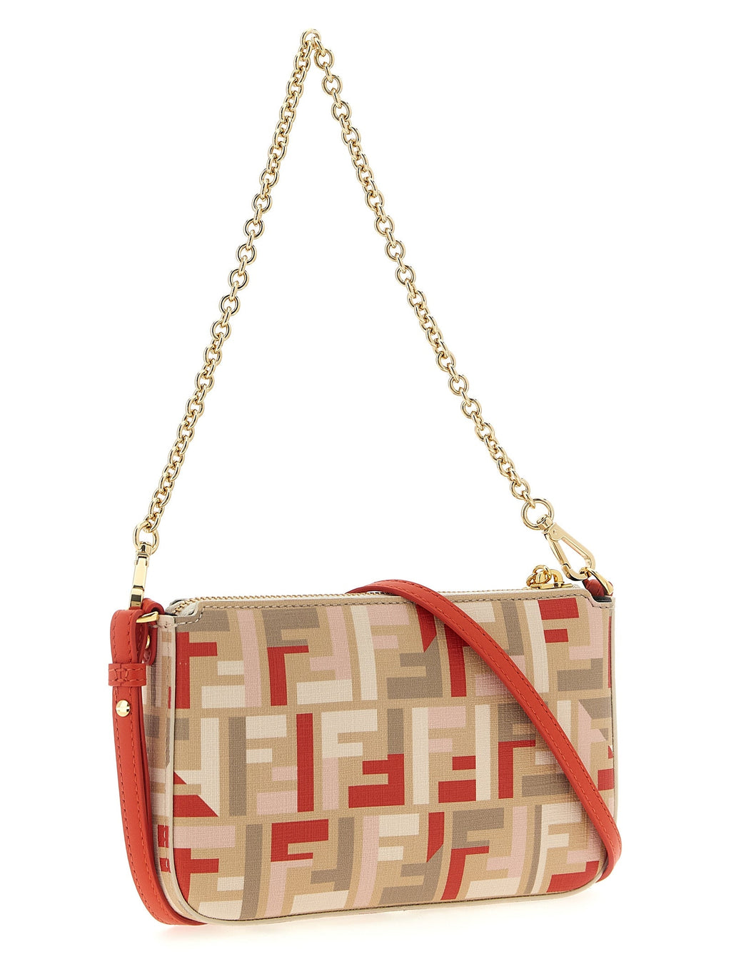 Fendi Multicolor Polyethylene Clutch Bag Fendi