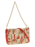 Fendi Multicolor Polyethylene Clutch Bag Fendi