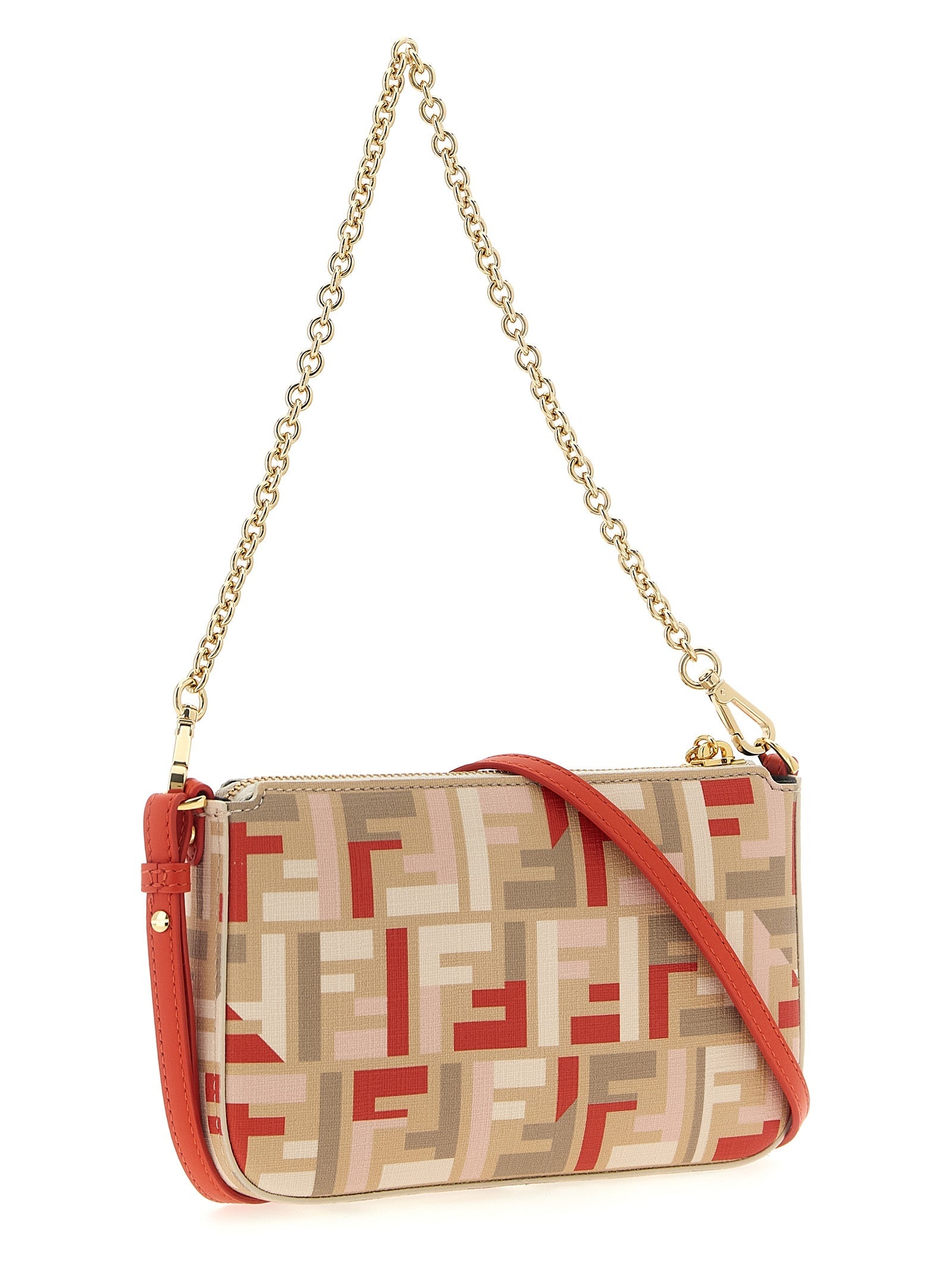 Fendi Multicolor Polyethylene Clutch Bag Fendi
