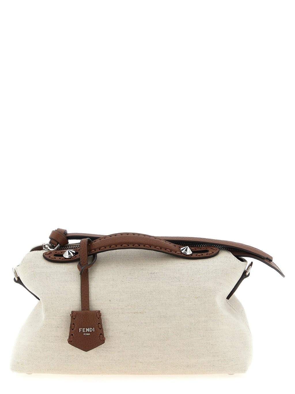 Fendi Beige Polyethylene Handbag Fendi