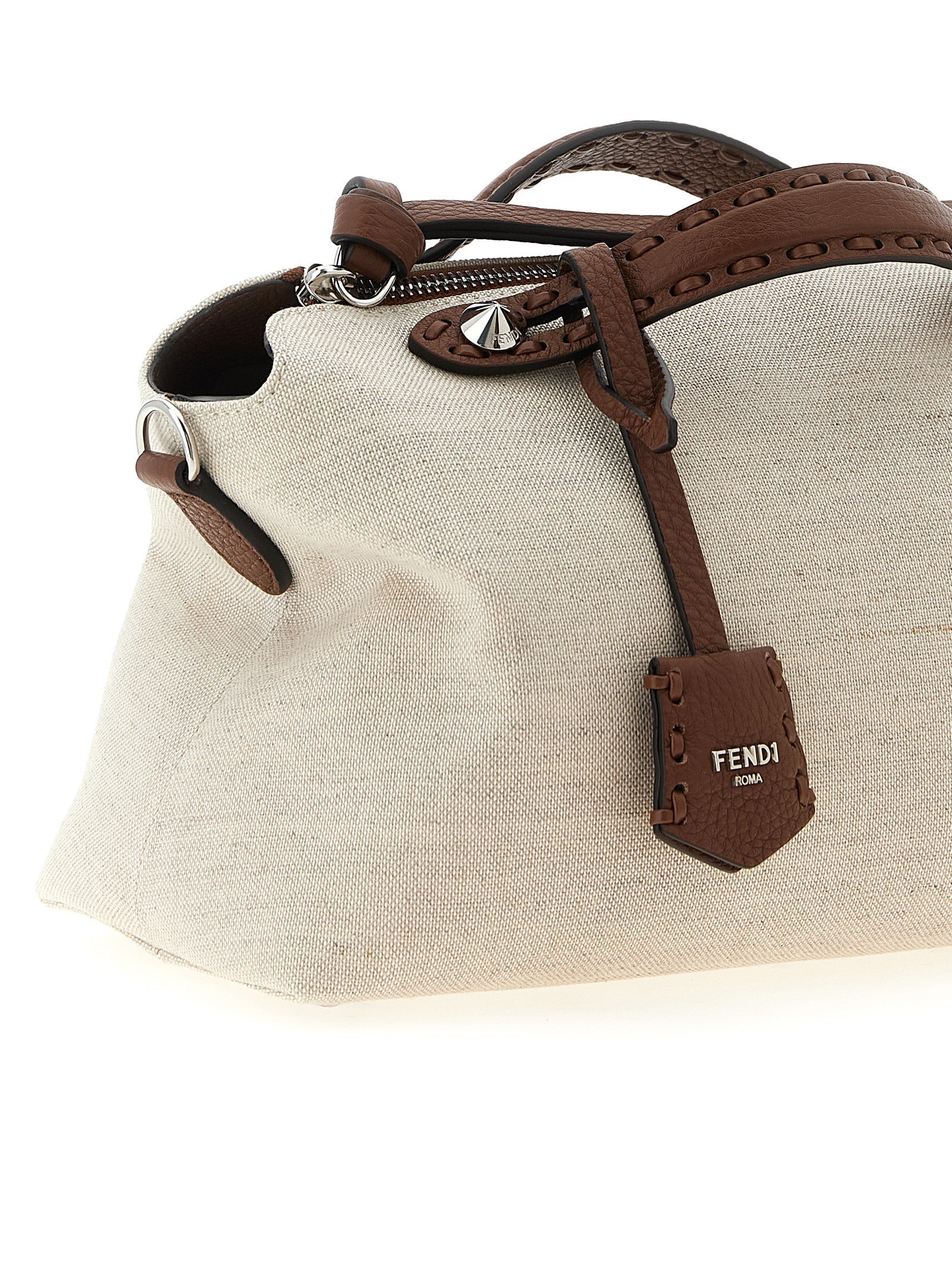 Fendi Beige Polyethylene Handbag Fendi