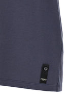 Fendi Blue Cotton T-Shirt Fendi