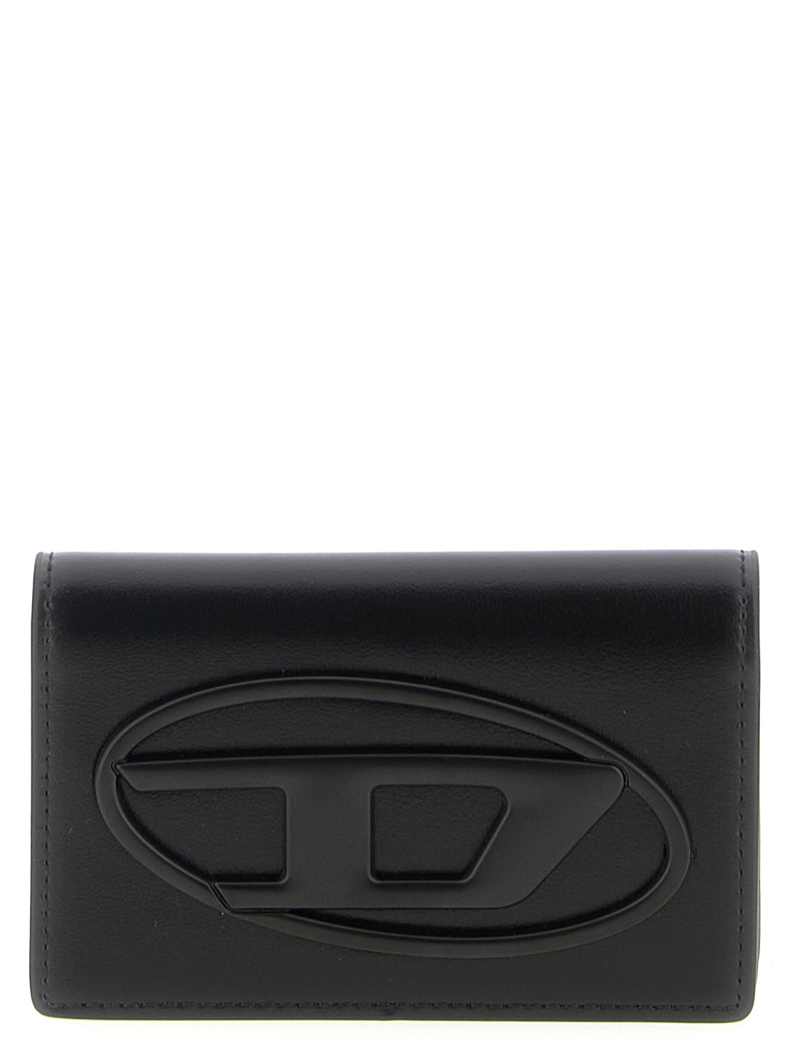 Diesel Black Leather Cardholder Diesel