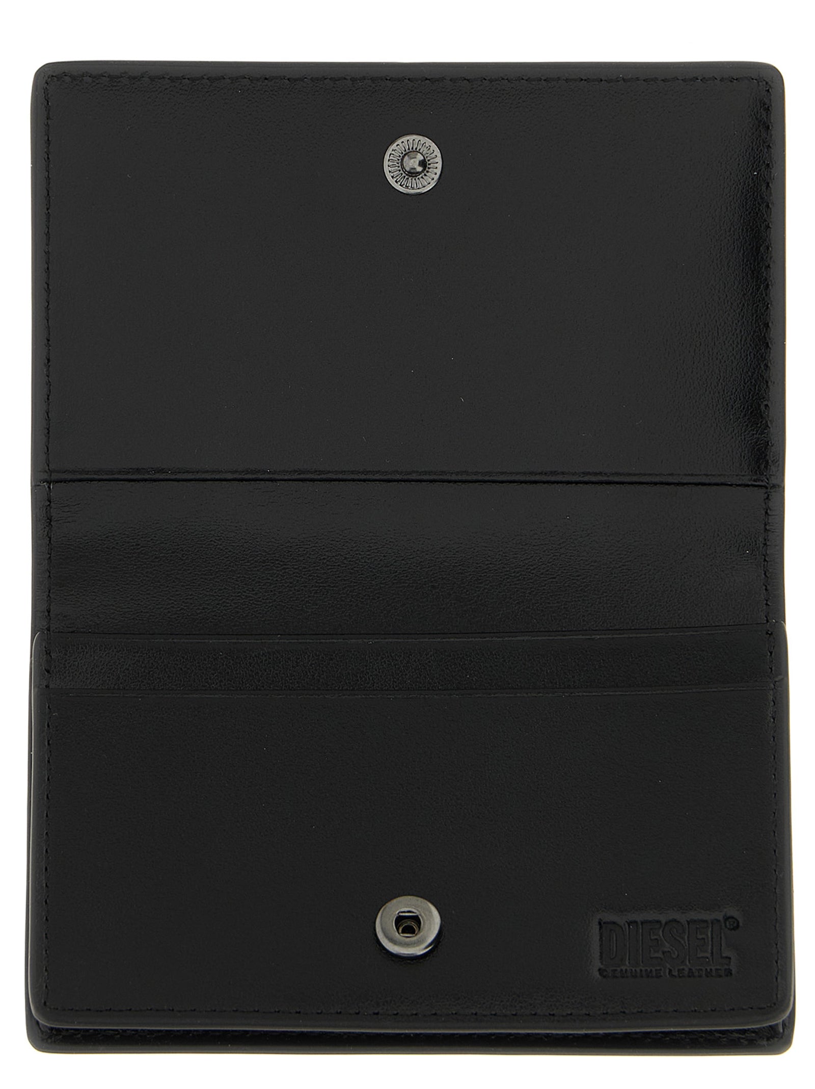 Diesel Black Leather Cardholder Diesel