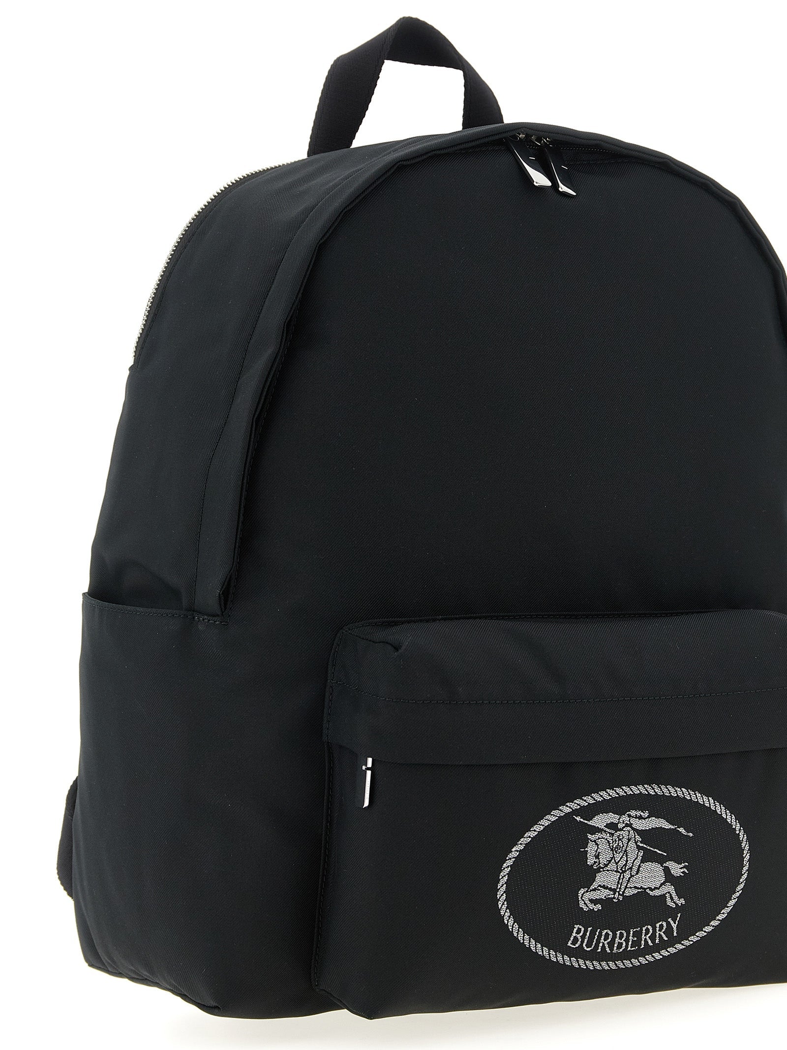 Burberry Black Polyester Backpack Burberry