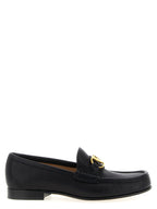 Valentino Garavani Black Buffalo Leather Slip-On Loafers Valentino Garavani