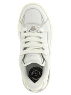 Versace White Calfskin Low Top Sneakers Versace