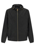 Versace Black Nylon Shell Jacket Versace