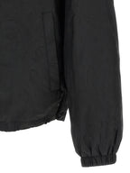 Versace Black Nylon Shell Jacket Versace