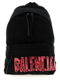 Balenciaga Black Cotton Backpack Balenciaga