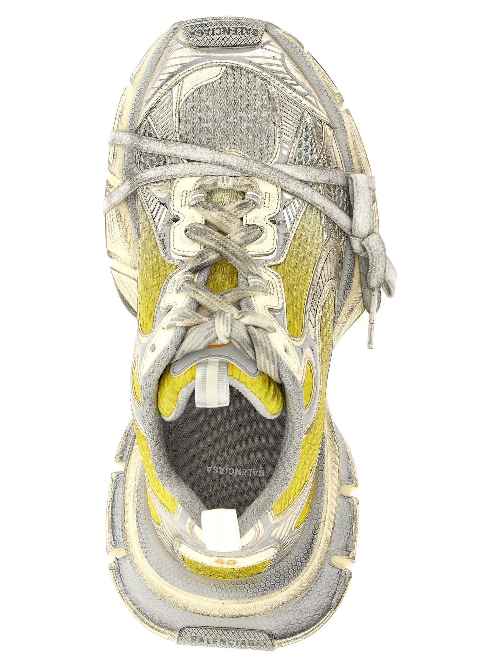Balenciaga Bicolor Polyethylene Athletic Sneakers Balenciaga