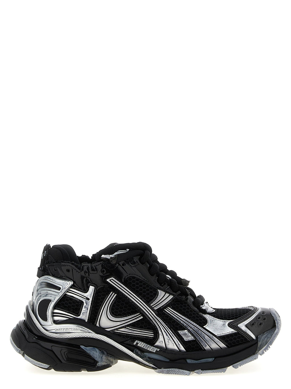 Balenciaga Black Polyethylene Athletic Sneakers Balenciaga