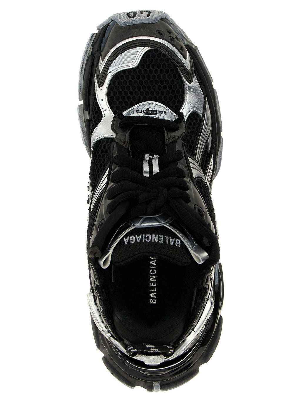 Balenciaga Black Polyethylene Athletic Sneakers Balenciaga