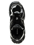 Balenciaga Black Polyethylene Athletic Sneakers Balenciaga