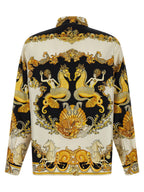 Versace Multicolor Silk Blouse Versace