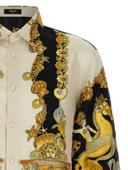 Versace Multicolor Silk Blouse Versace