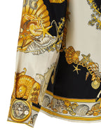 Versace Multicolor Silk Blouse Versace