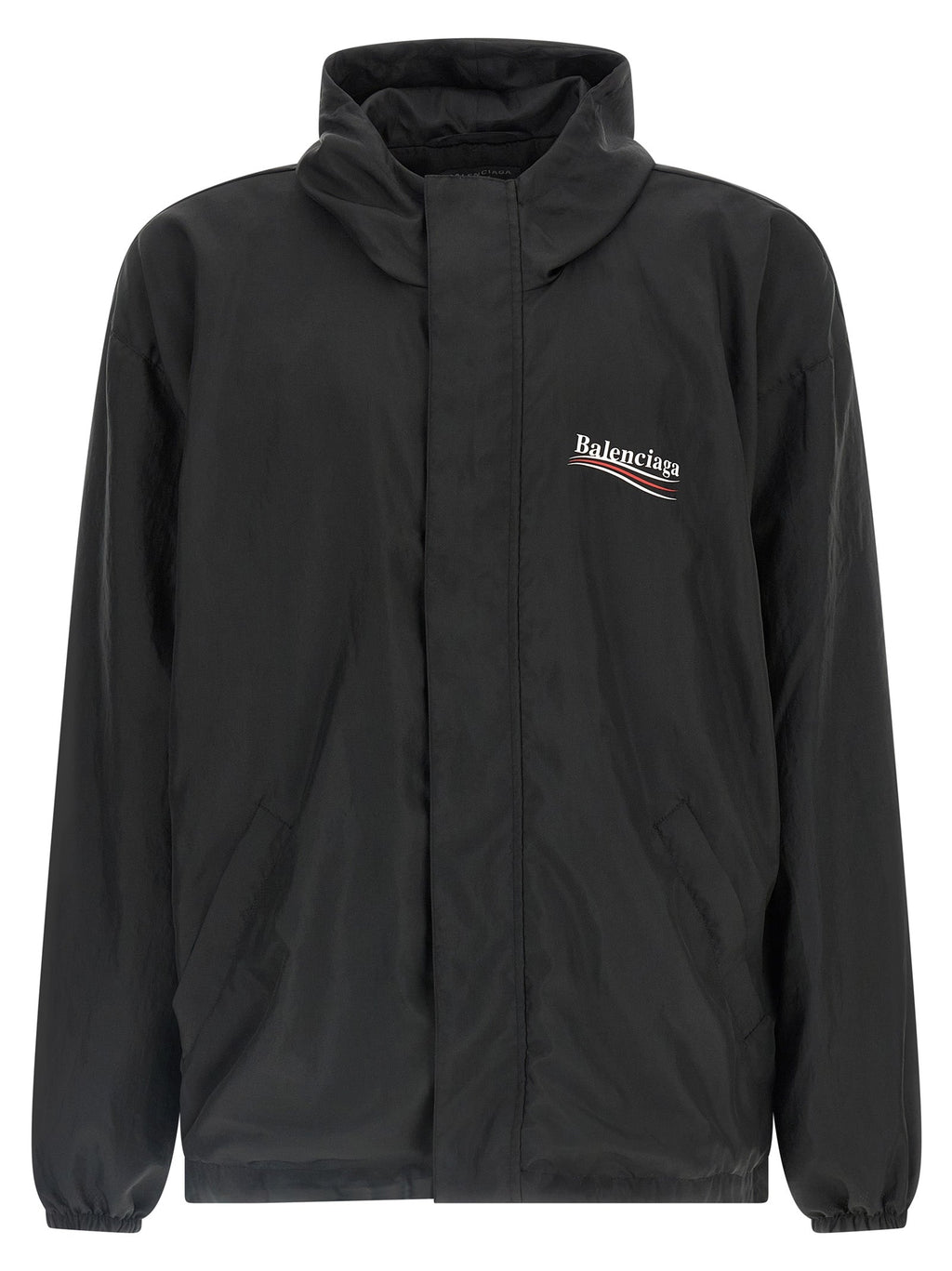Balenciaga Black Polyester Shell Jacket Balenciaga