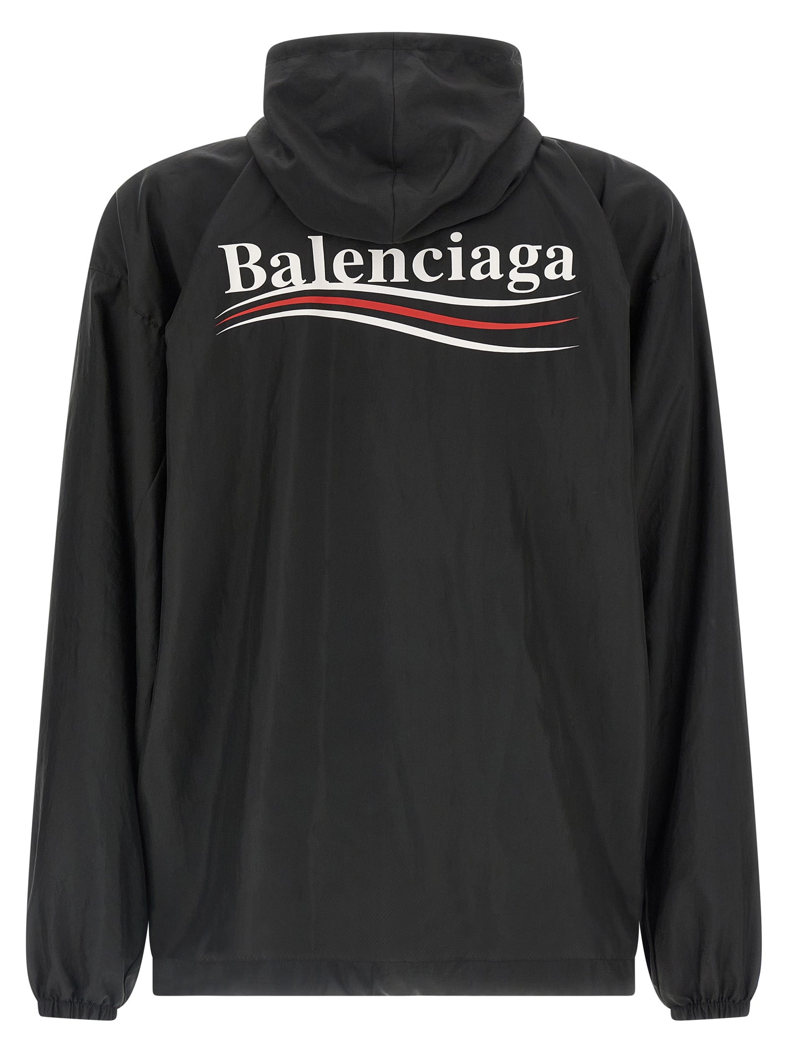 Balenciaga Black Polyester Shell Jacket Balenciaga