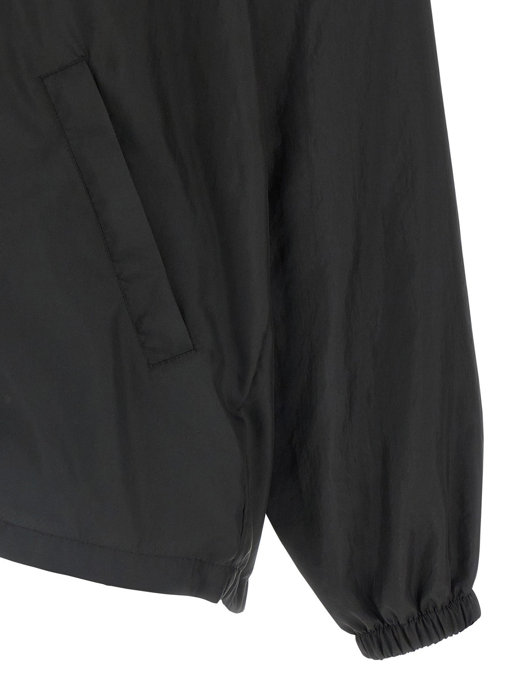 Balenciaga Black Polyester Shell Jacket Balenciaga