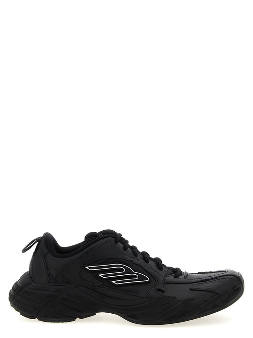 Balenciaga Black Calfskin Athletic Sneakers Balenciaga