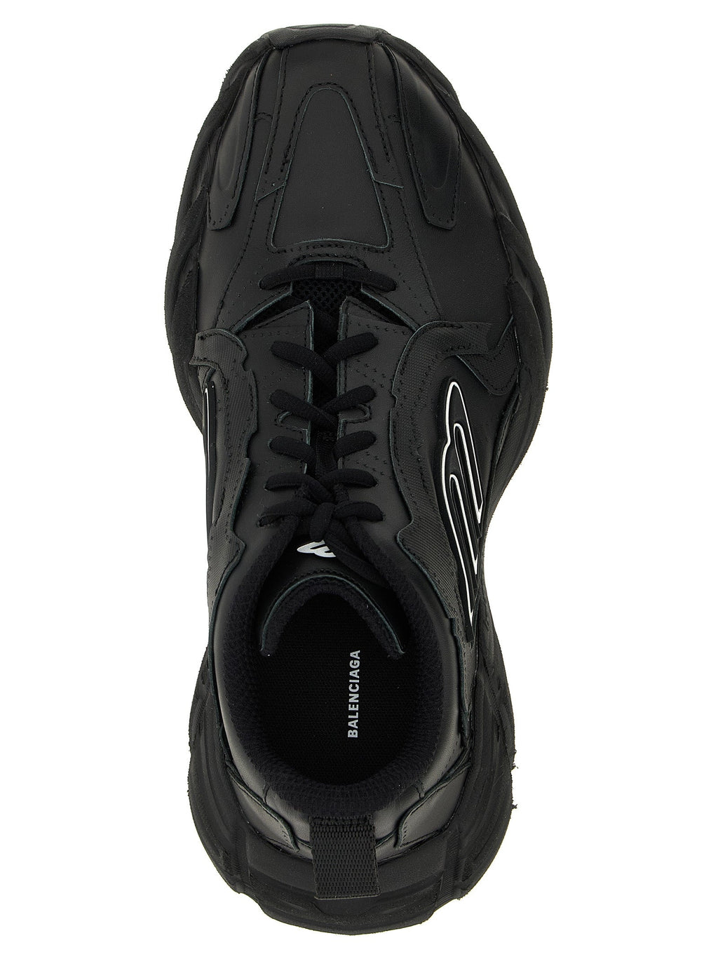 Balenciaga Black Calfskin Athletic Sneakers Balenciaga