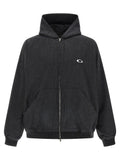Balenciaga Gray Cotton Sweatshirt Balenciaga