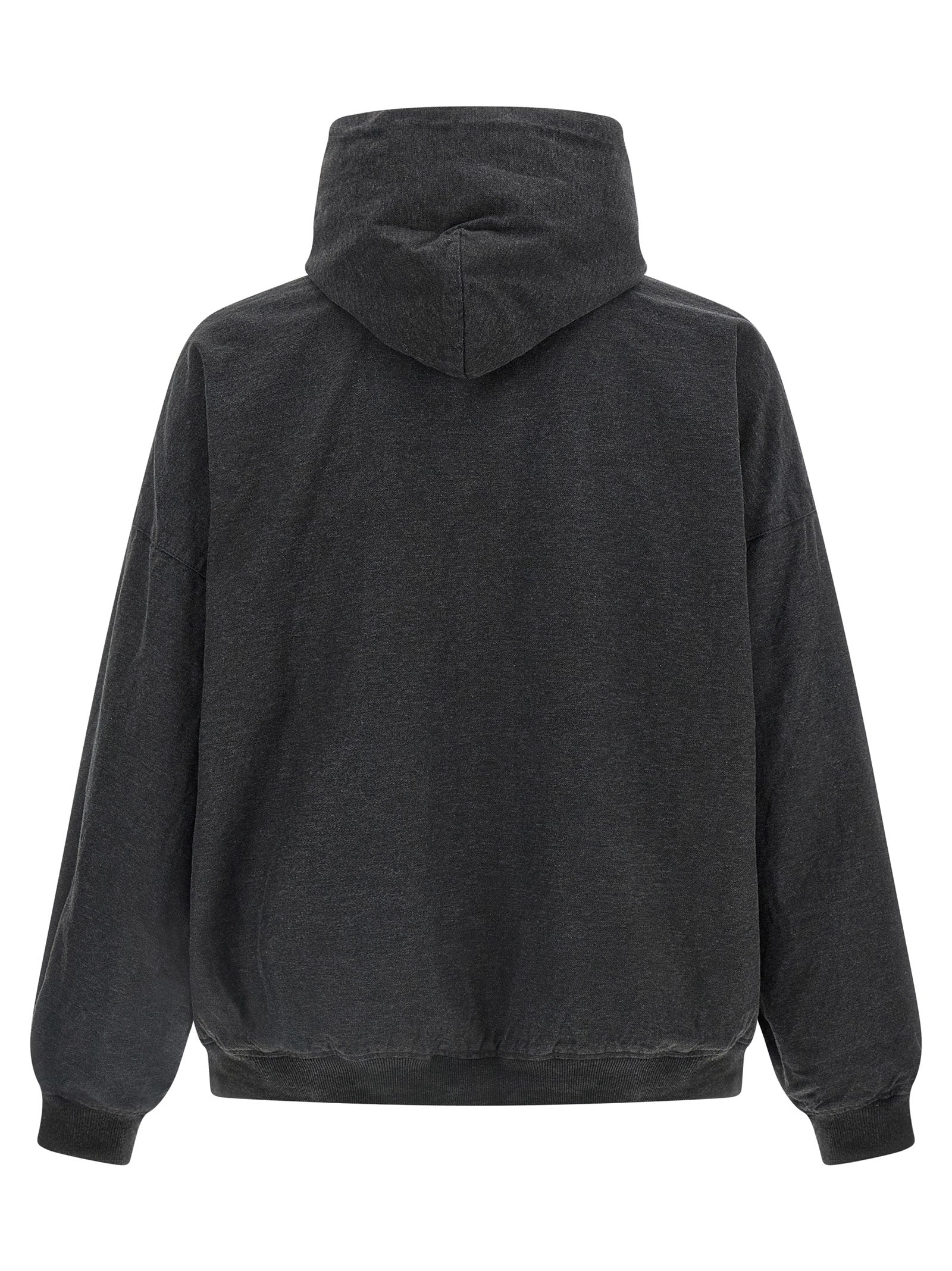 Balenciaga Gray Cotton Sweatshirt Balenciaga