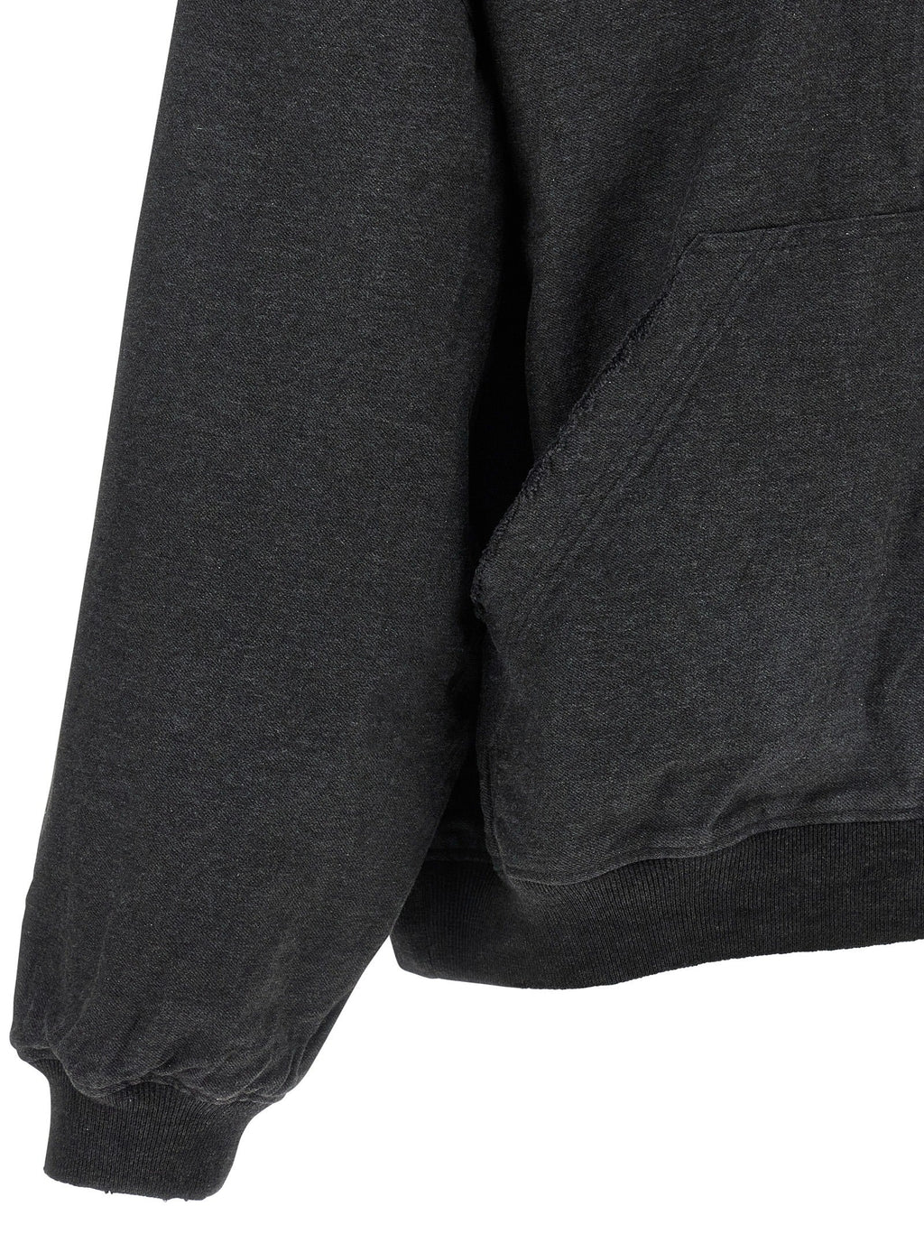 Balenciaga Gray Cotton Sweatshirt Balenciaga