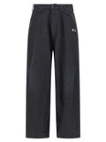 Balenciaga Gray Cotton Casual Pants Balenciaga