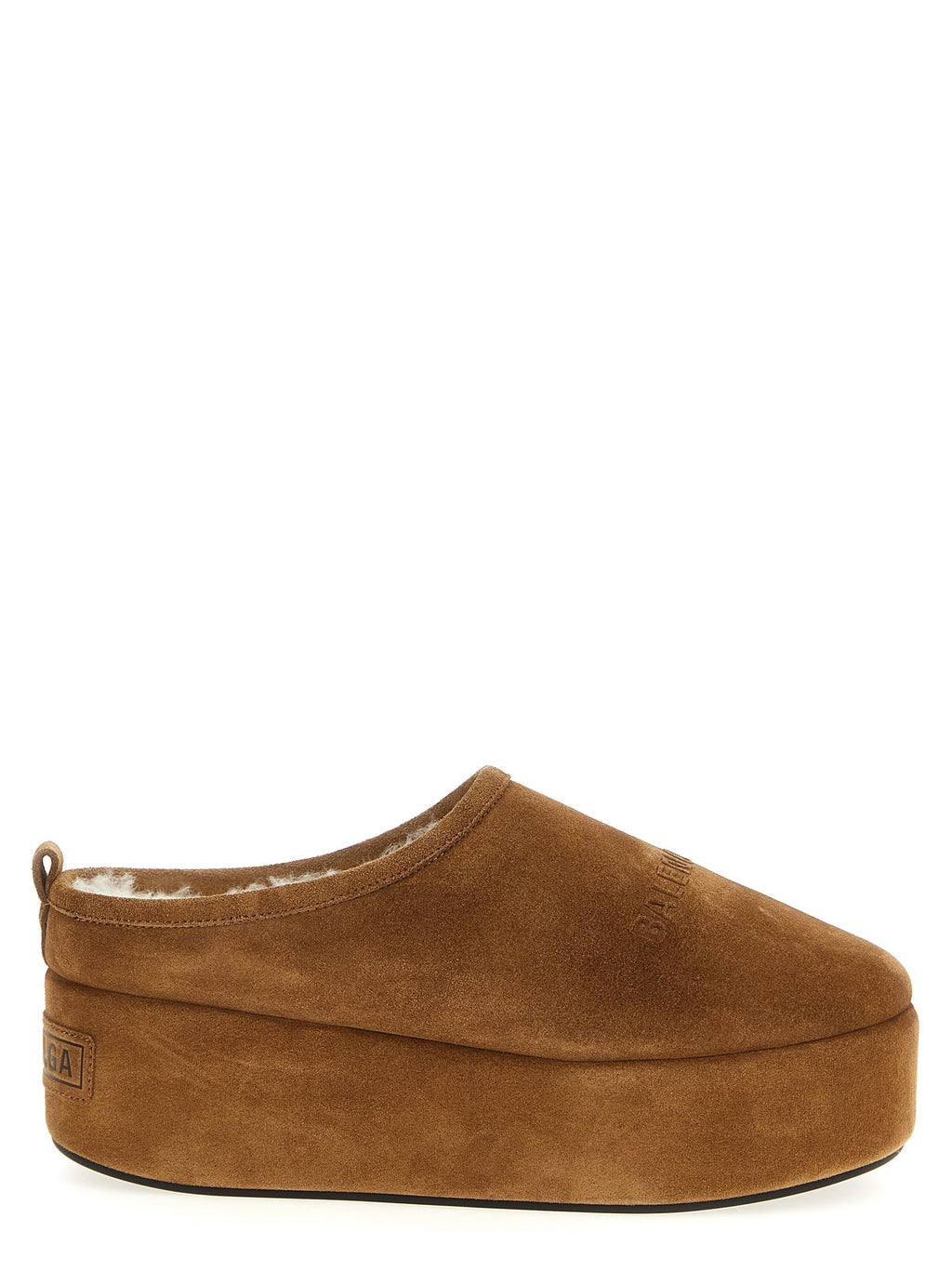 Balenciaga Brown Calfskin Mules Balenciaga