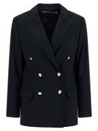 Polo Ralph Lauren Blue Wool Blazer Polo Ralph Lauren