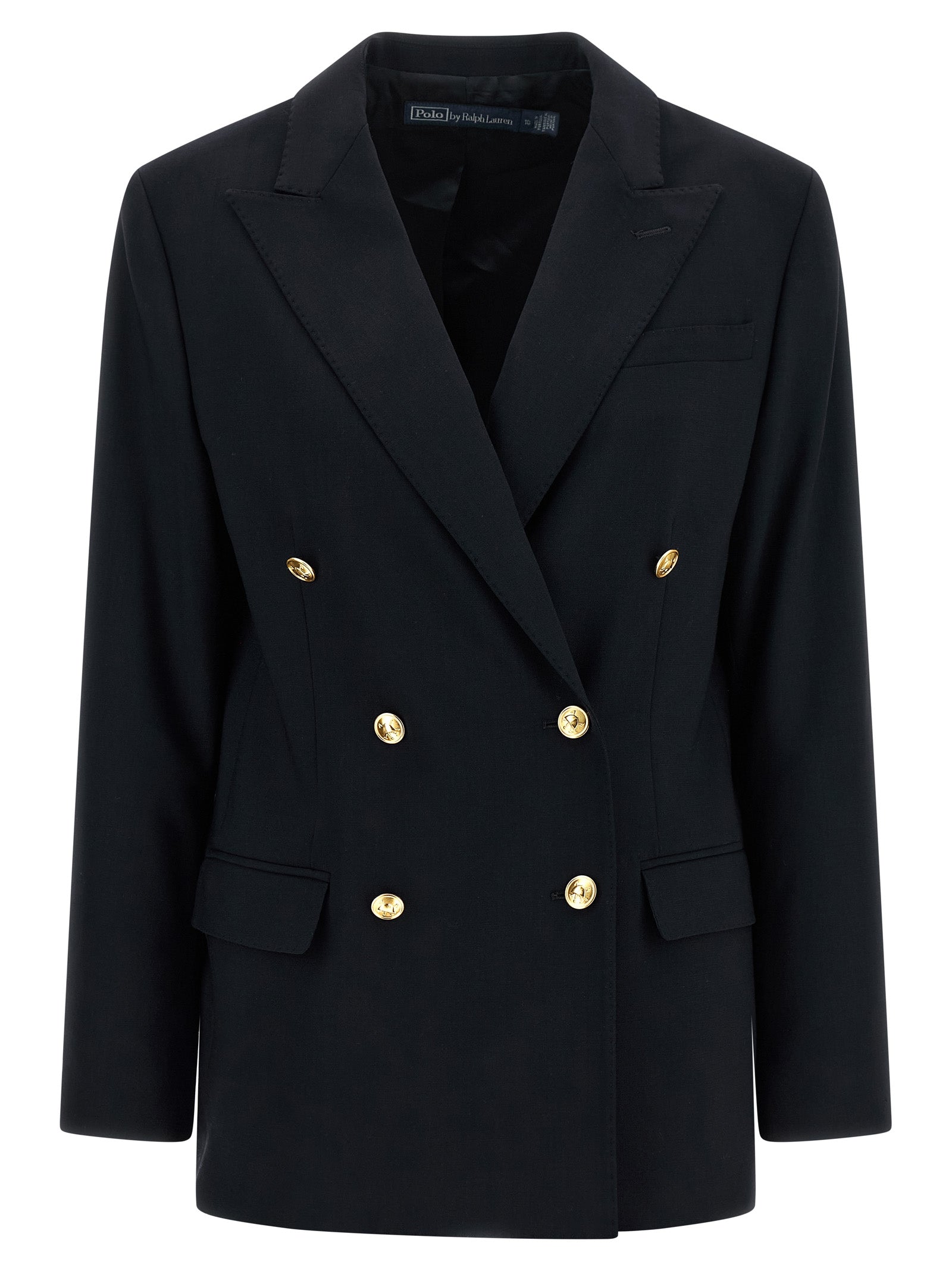 Polo Ralph Lauren Blue Wool Blazer Polo Ralph Lauren