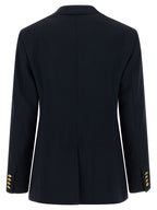 Polo Ralph Lauren Blue Wool Blazer Polo Ralph Lauren