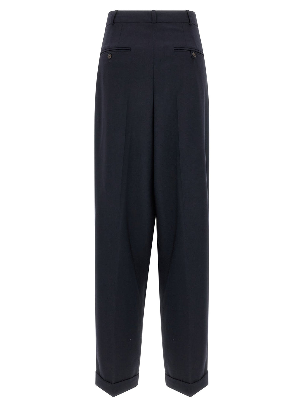 Polo Ralph Lauren Blue Wool Casual Pants Polo Ralph Lauren