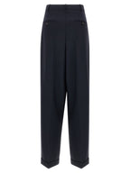 Polo Ralph Lauren Blue Wool Casual Pants Polo Ralph Lauren